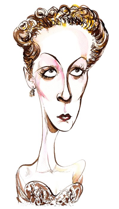 ダニエルダリュー-似顔絵 作： Neale Osborne